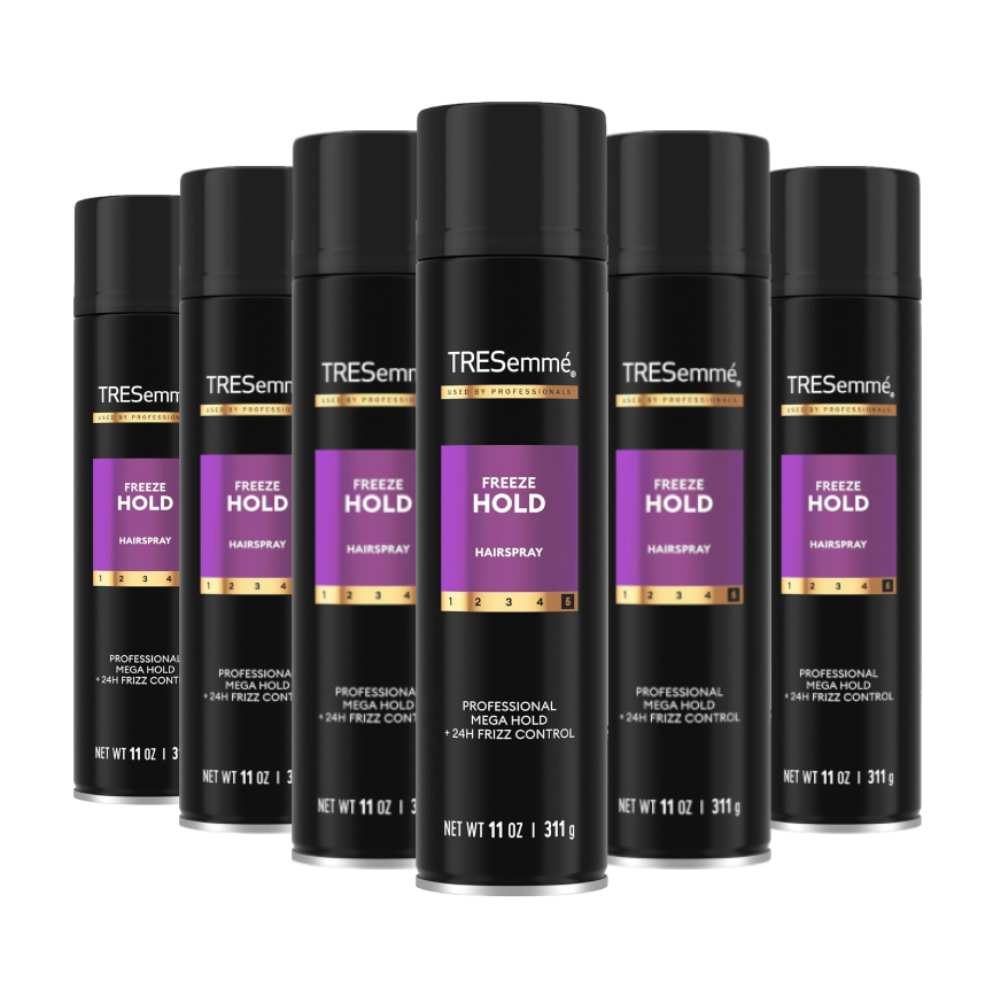 TRESemmé - TRES TWO Hair Spray, Freeze Hold - 11 Oz - 6 Pack