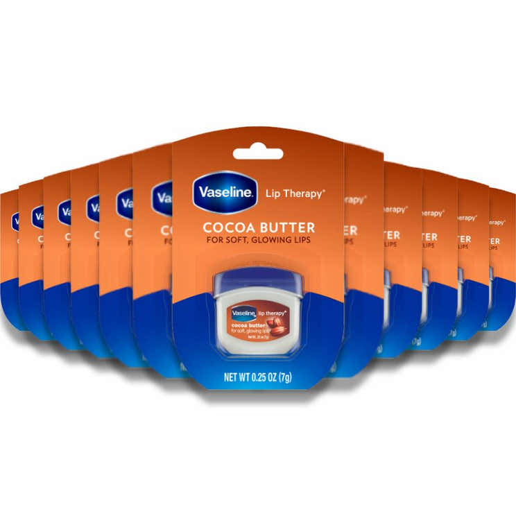 Vaseline -  Lip Therapy, Lip Balm, Cocoa Butter - 0.25 Oz - 32 Pack | Vaseline - Pre Order