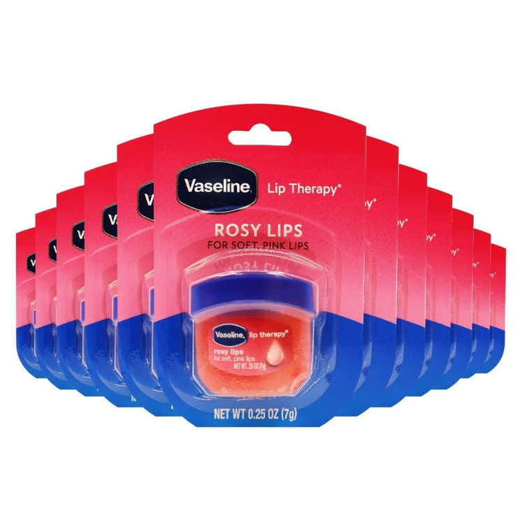 Vaseline Lip Therapy Rosy Lips Lip Balm  0.25 oz - 32 Pack | Vaseline - Pre Order
