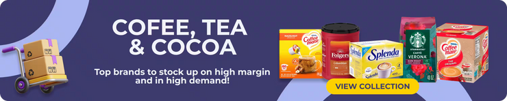 Wholesale coffee, tea & cocoa products