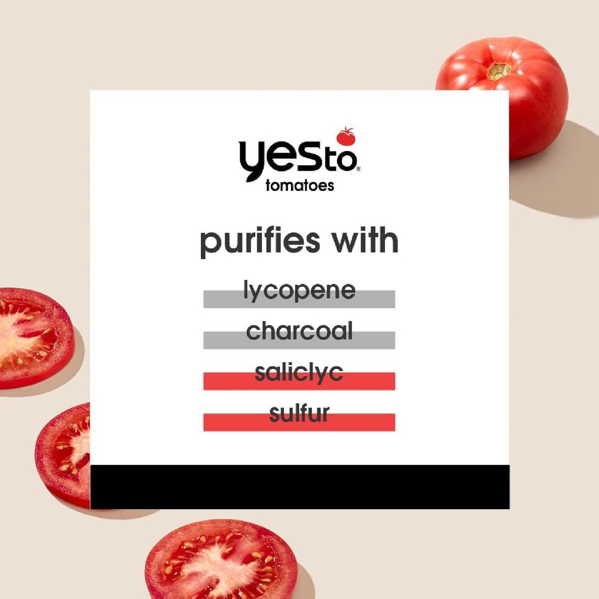 Yes To Tomatoes Detoxifying Charcoal Peel Off Face Mask, 2 Fl Oz - 3 Pack