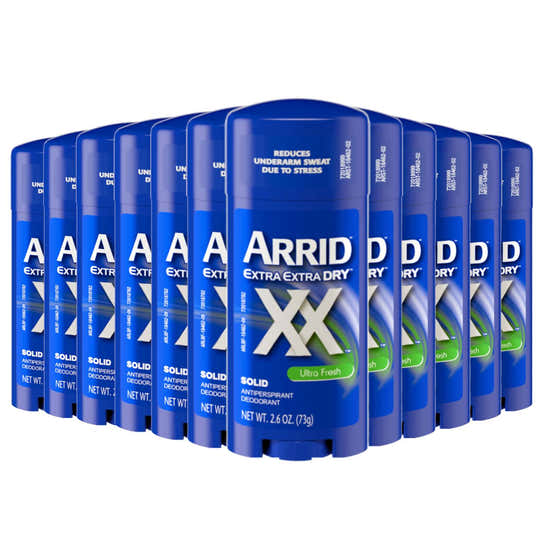 Arrid Extra Dry Ultra Fresh Antiperspirant, Solid,  2.6 oz - 12 Pack | Arrid - All products