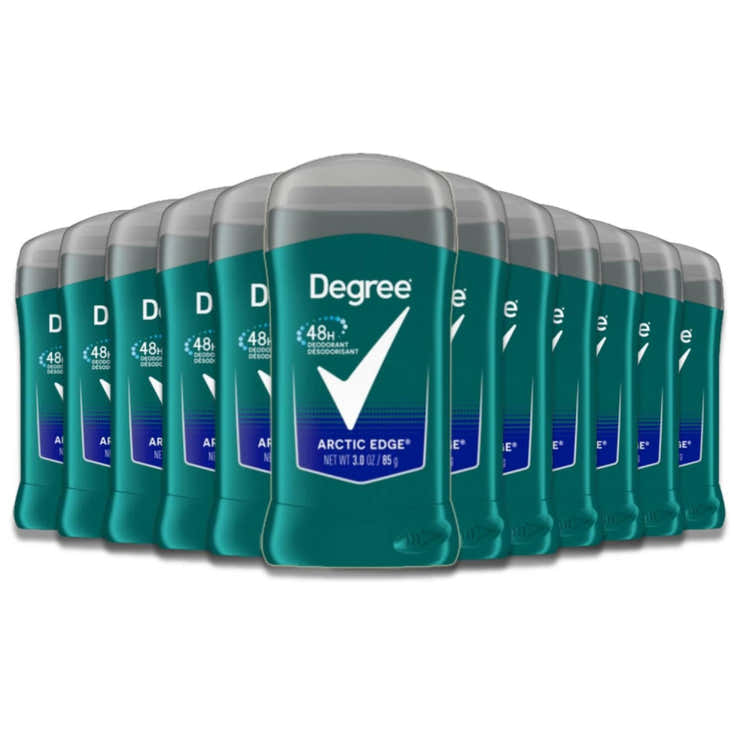 Degree Men Arctic Edge Aluminium Free Deodorant, 3.0 oz - 12 Pack | Degree - Pre Order
