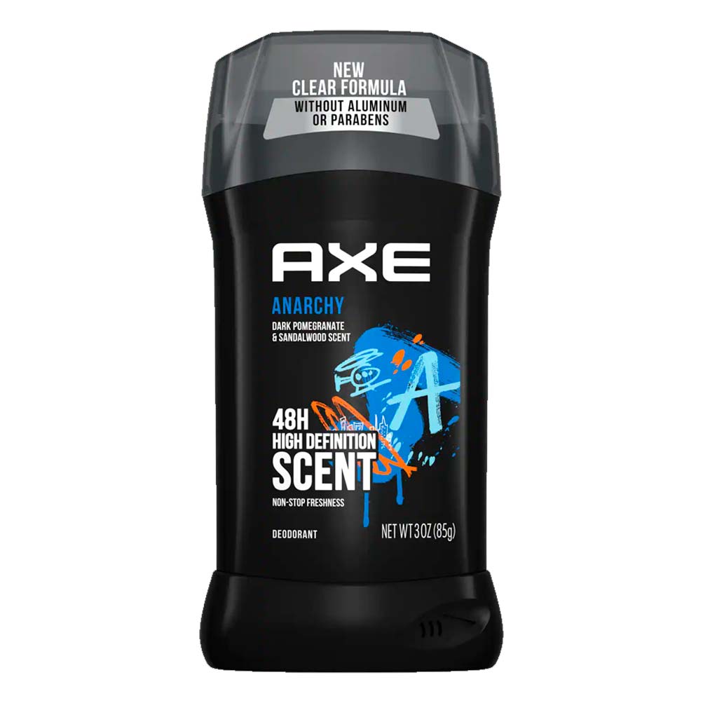 Axe Deodorant Stick Anarchy -  3oz - 12 Pack