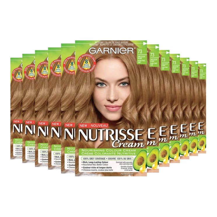 Garnier Nutrisse Nourishing Color Creme - Dark Golden Blonde (73) - 12 Pack | Garnier - Pre Order