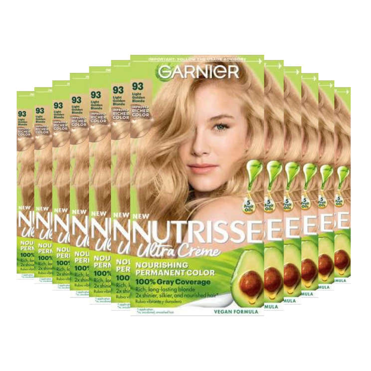 Garnier Nutrisse Nourishing Color Creme -  Light Golden Blonde (93) - 12 Pack | Garnier - Pre Order