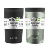 Ello Single Serve friendly Jones 11 oz - 2 Pack ( Black / Camo )