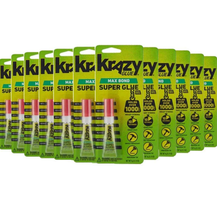 Krazy Glue Tube Advanced Gel  0.14 oz - 48 Pack | Krazy Glue - Pre Order