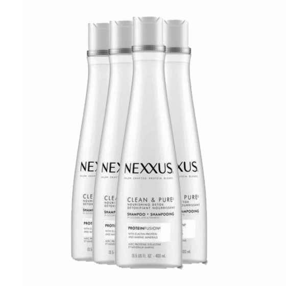 Nexxus Clean&amp; Pure Clarifying Shampoo For Nourished Hair with ProteinFusion, 13.5 Oz - 4 Pack | Nexxus - Personal Care