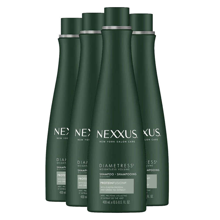 Nexxus Diamtress Volume Shampoo for Fine and Flat Hair 13.5 Fl oz - 4 Pack | Nexxus - Pre Order