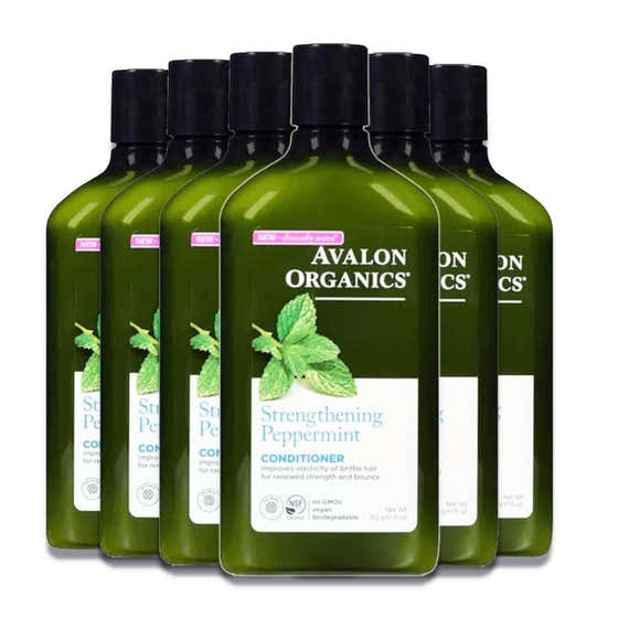Avalon - Organics Strengthening Peppermint Conditioner - 11 Fl Oz - 6 Pack | Avalon Organics - All products