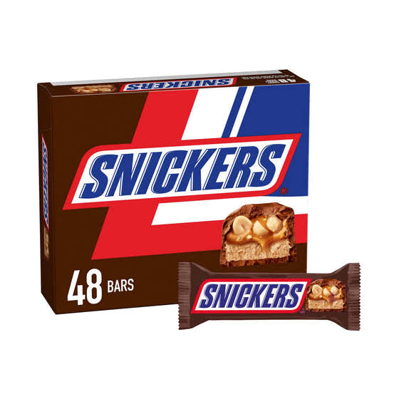 Snickers Chocolate Candy Bars Box - 1.86 Oz - 48 Count | Snickers - Candy &amp; Chocolate Wholesale
