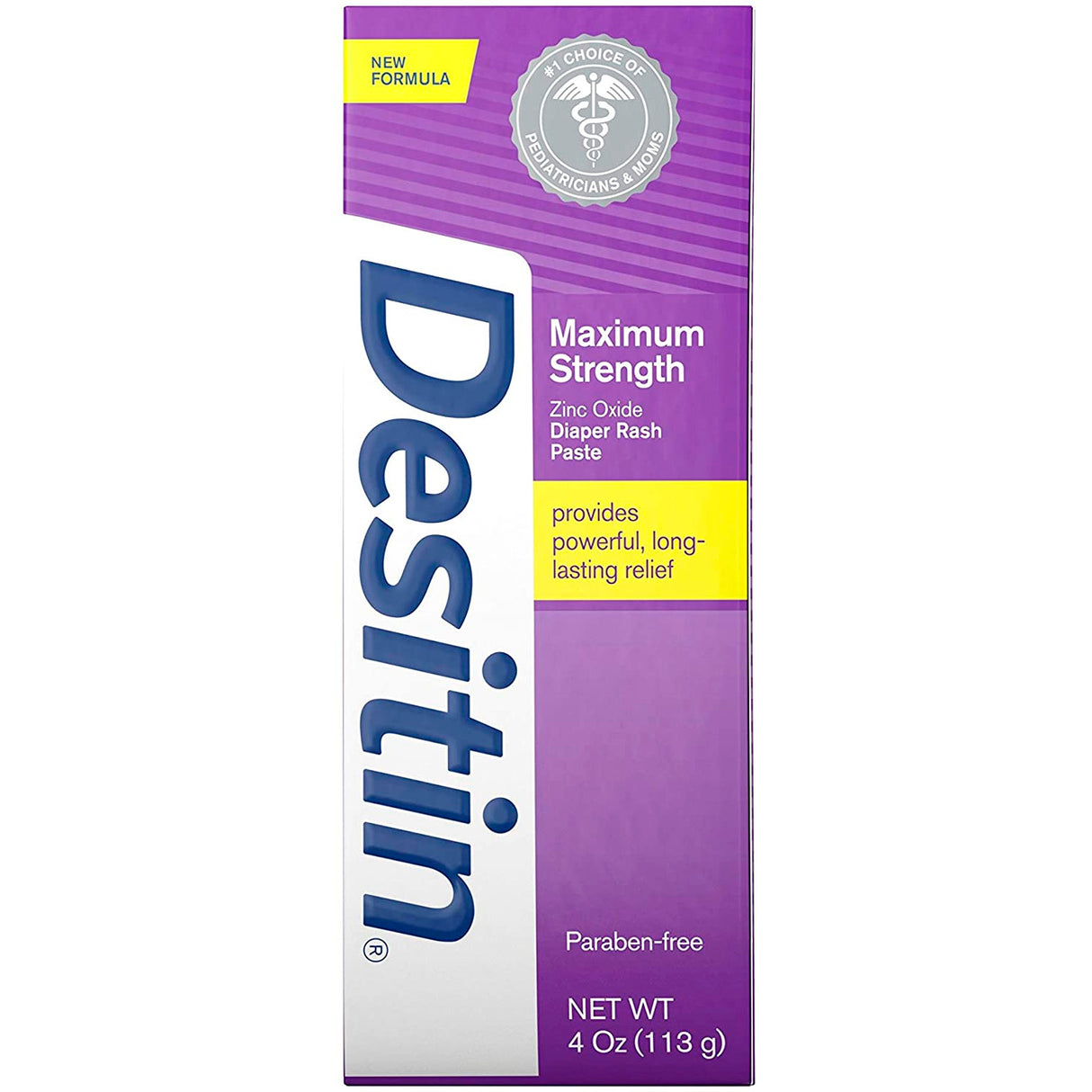Desitin Maximum Strength, Diaper Rash Paste Bulk - 4 Oz - 12 Pack (7057894408348)