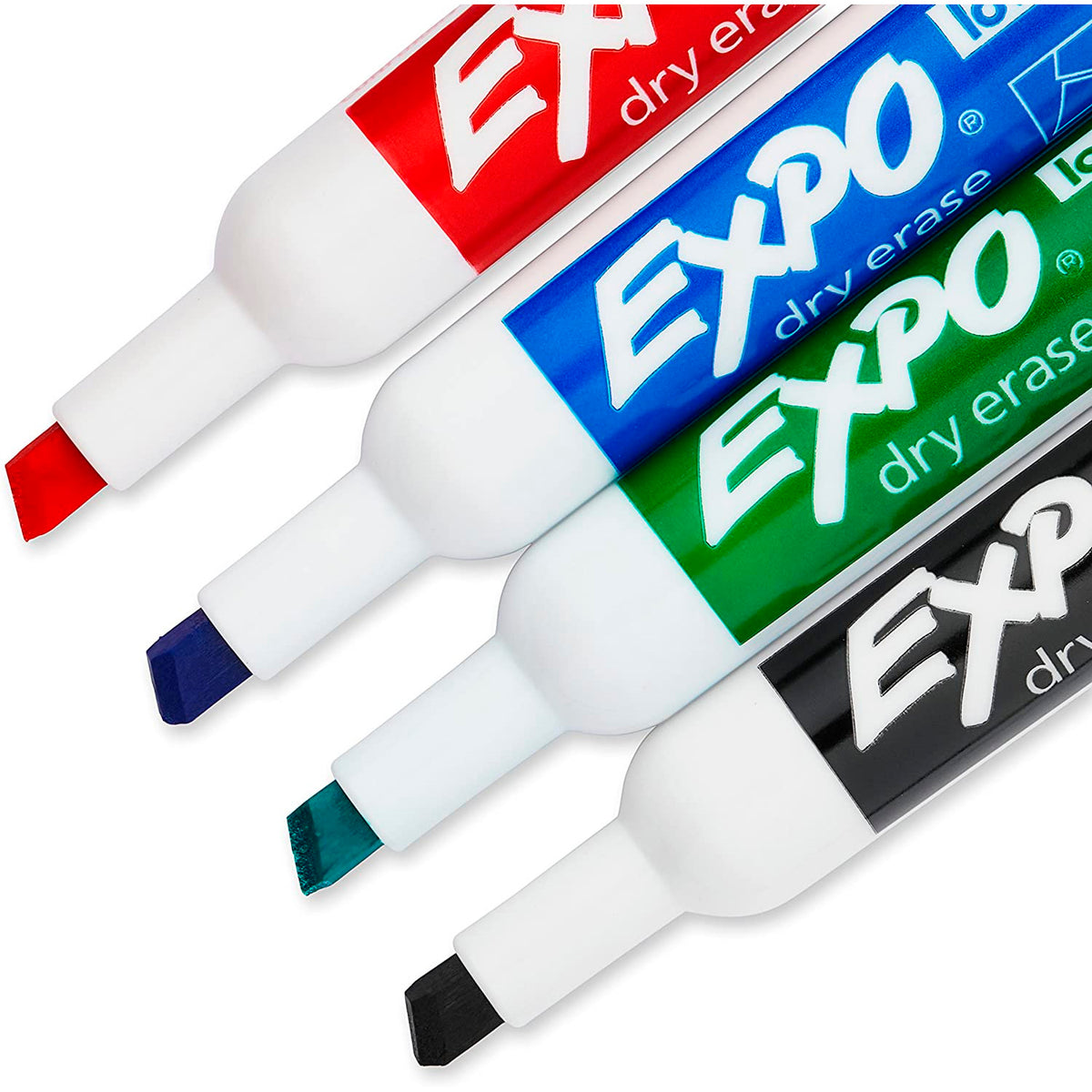 Expo Dry Erase Markers Chisel Tip Assorted Colors 4 Count | Wholesale ...