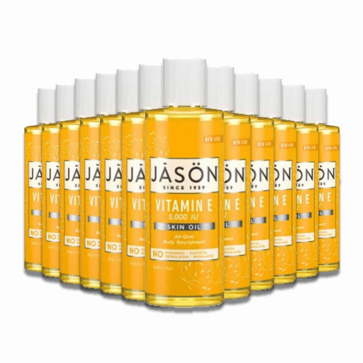 JASON – Vitamin E Oil 5000 IU, 4 oz – 12 Pack | Jason - Pre Order