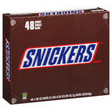 Snickers Chocolate Candy Bars 1.86 Oz - 8 Boxes, 48 Bars Each (384 Bars Total)