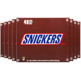 Snickers Chocolate Candy Bars 1.86 Oz - 8 Boxes, 48 Bars Each (384 Bars Total)